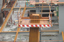 鋼結構操作平臺搭建